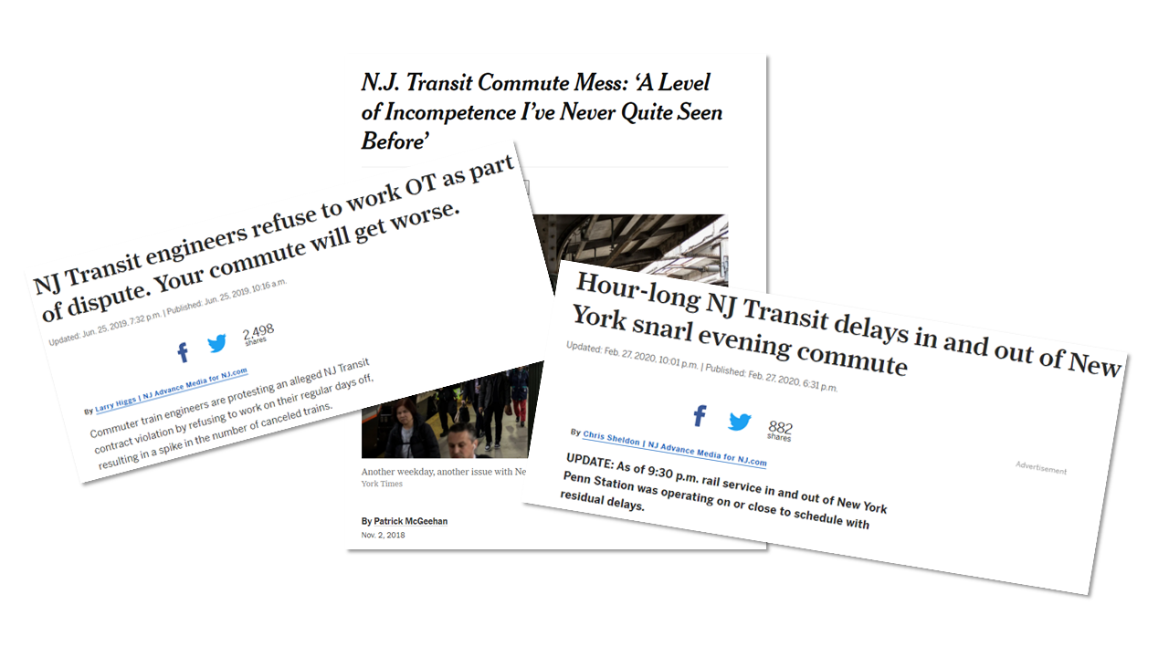 Delay headlines